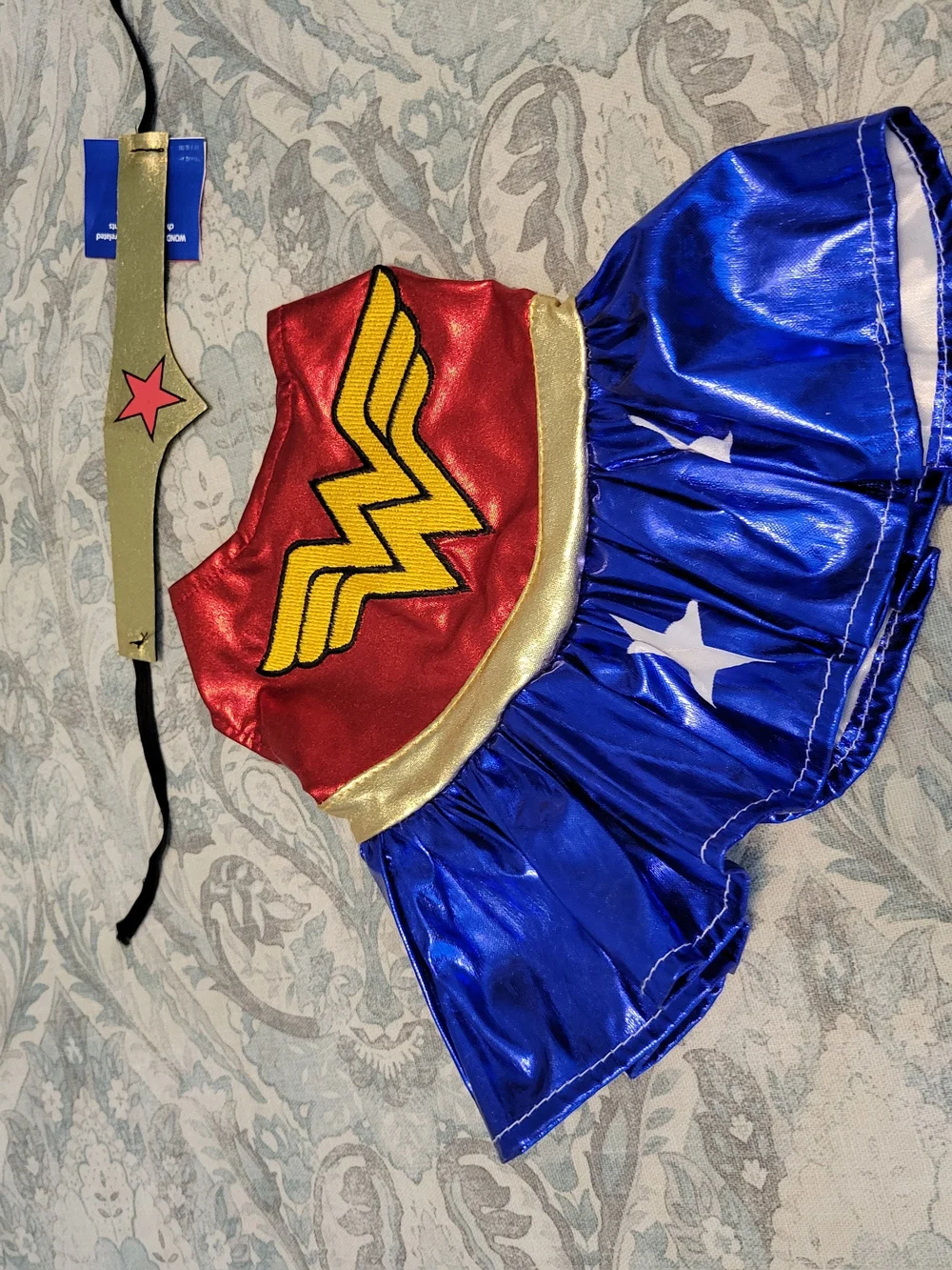3/$12 SALE Wonder Eoman Dog Costume New X-small